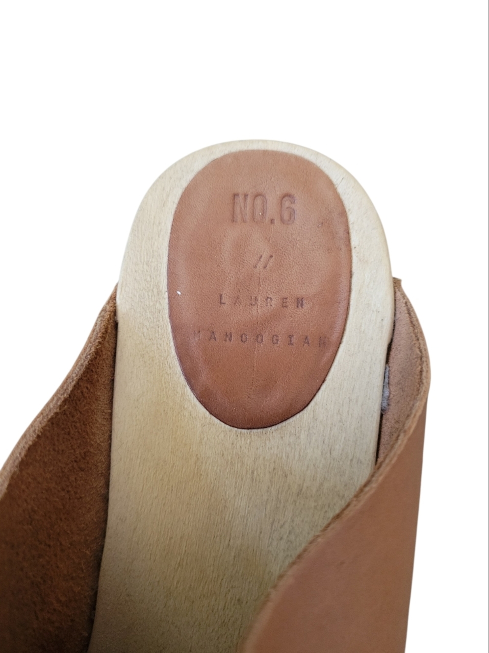 Lauren Manoogian No.6 Mono Clog on Flat Base in Desert - Picture 10 of 11